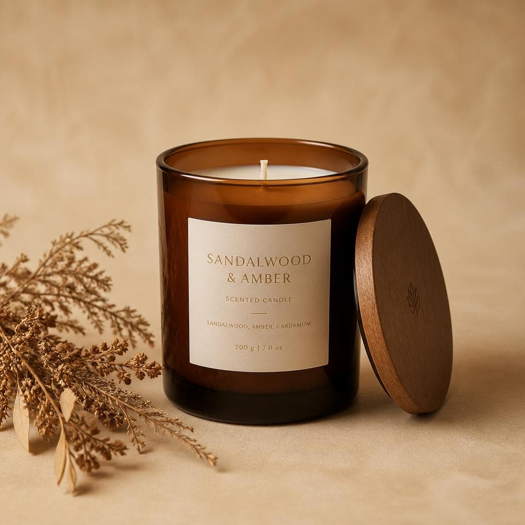 Velas com fragrância de Canela